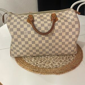 Louis Vuitton Speedy 35 Damier Azur
